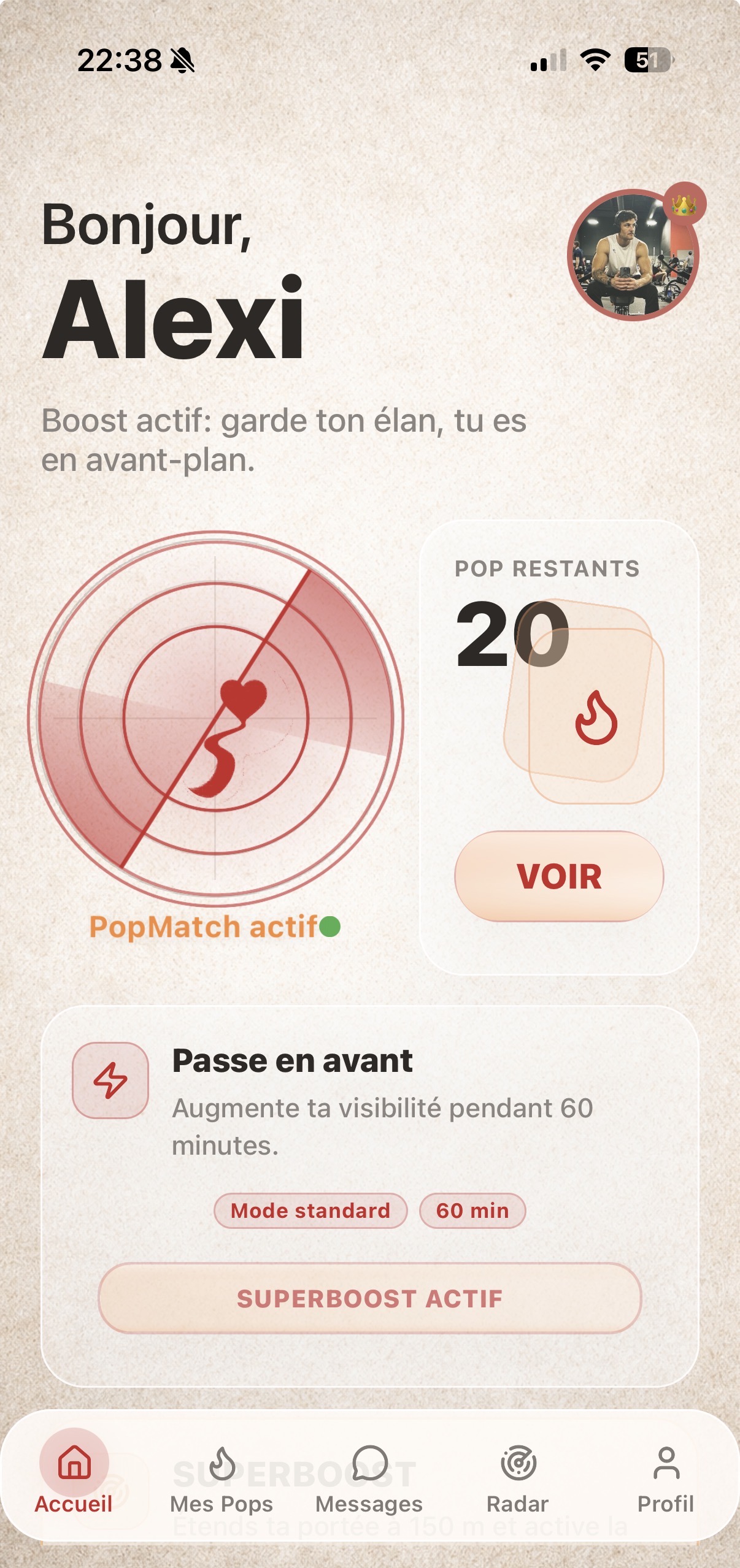 Accueil PopMatch
